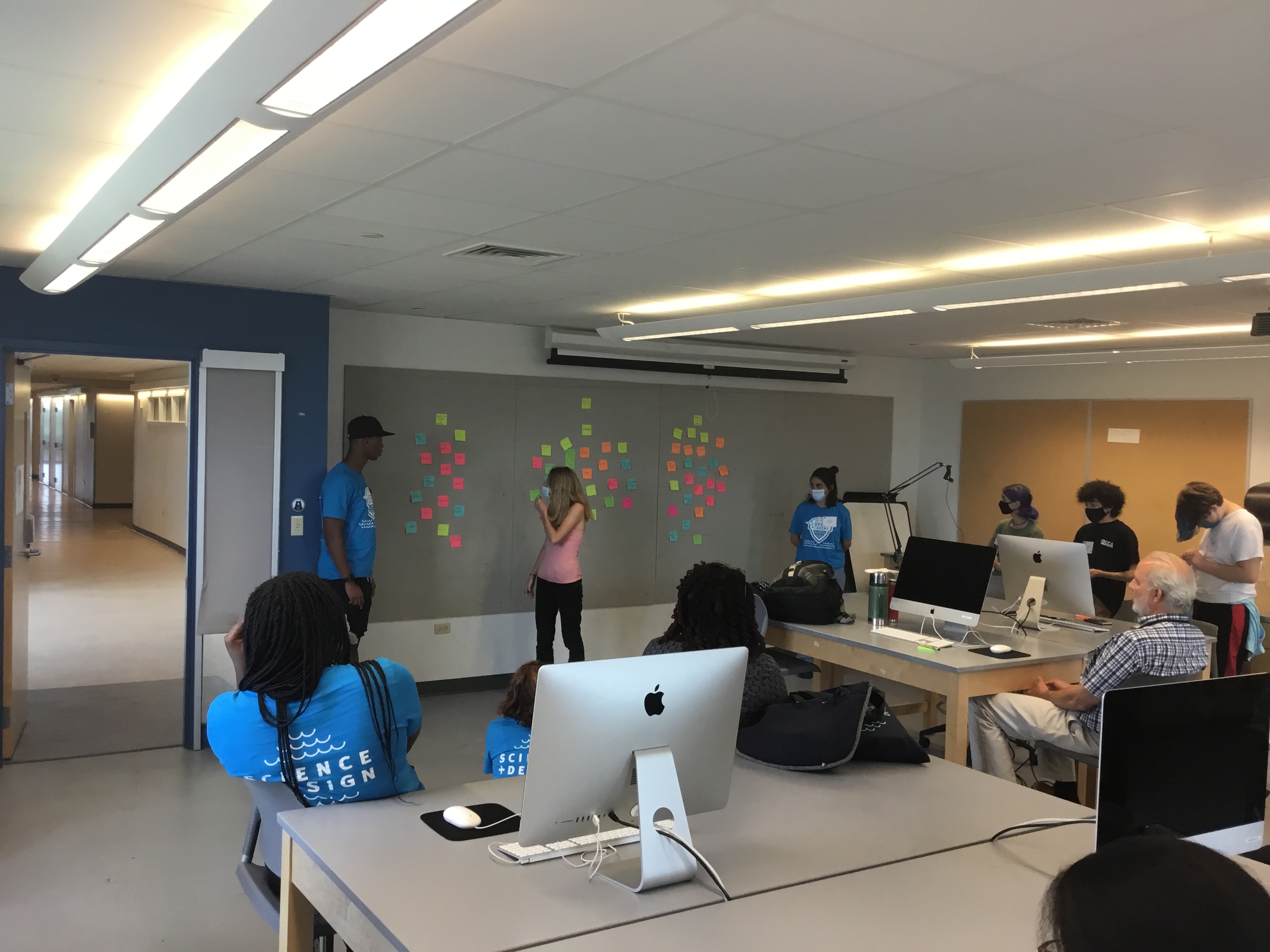 Participants brainstorming session