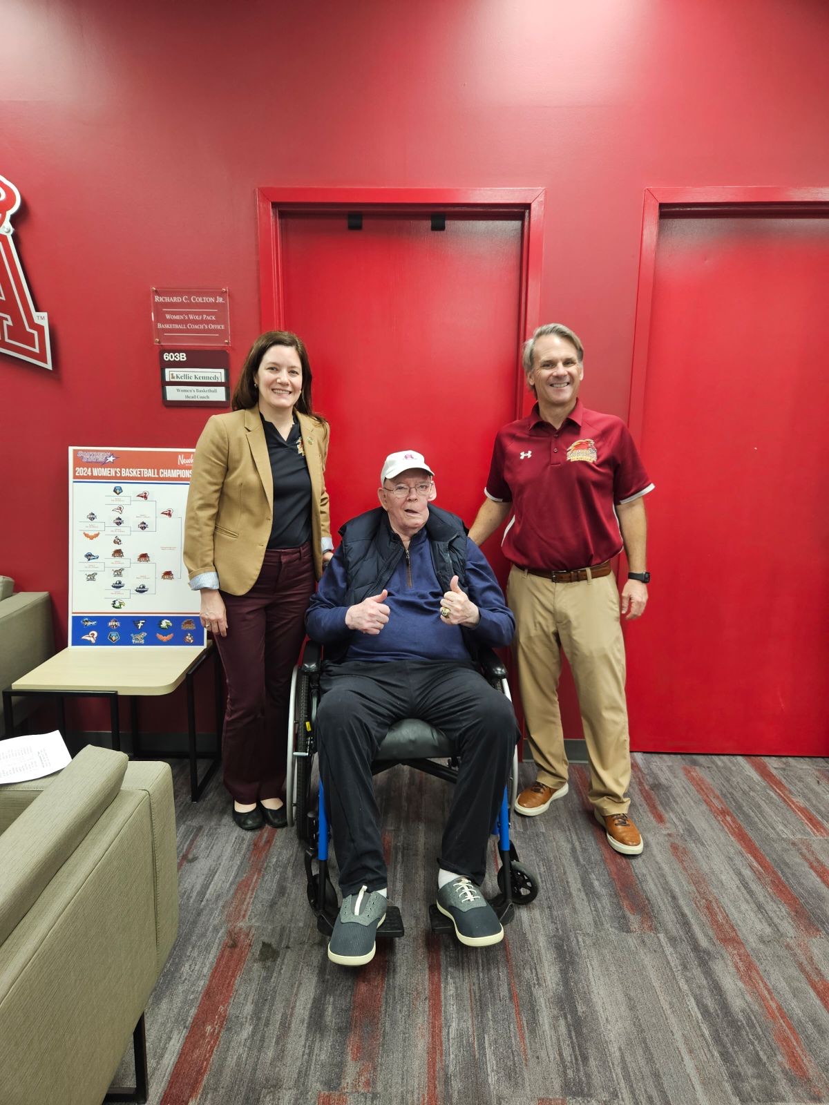 Stephanie Hotard, Dick Colton, Jr., and Brett Simpson